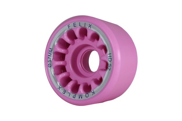 RUOTE KOMPLEX FELIX HD 52 DIAMETRO 57 ROSA